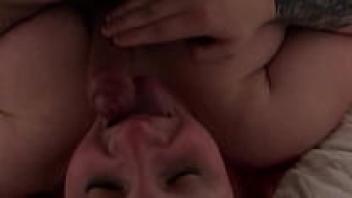 Chubby redhead blowjob at the hotel curvy chubby