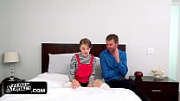 Stepniece taught some sexual lessons with his horny stepuncle pervert stepuncle