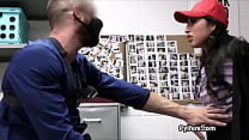 Ending latinas cavity search with hot fuck strip search