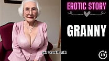 Granny story granny calls young male escort part 1 hairy granny