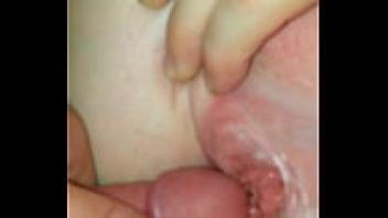 Creampie in her wide open pussy easter pussy