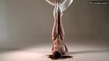 Brunette sofia sexy gymnast glory sofia