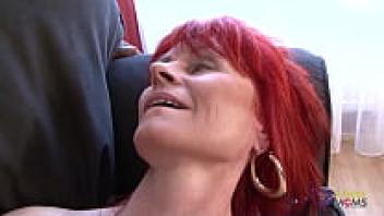 Interracial ball sucking fuck for a redhead mature lady eager for an orgasm sonia mature