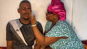 Mistress fucks 19 year old cock while her husband was on a business trip to abuja stepmoms business