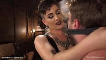 Femdom pegging tattooed male slave japanese femdom