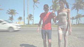 1 90m japanese brazilian beauty ob honey almost naked on the street then fucks 3 huge cocks dap anal 0 pussy huge gapes atm ob358 monster cocks