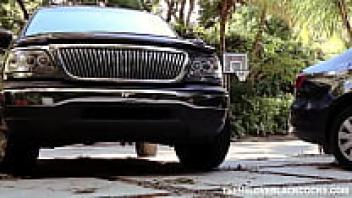 Horny teen sucking and riding big black cock for facial deeply riding