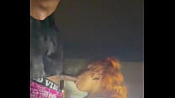 Beale street parking garage creampie public street