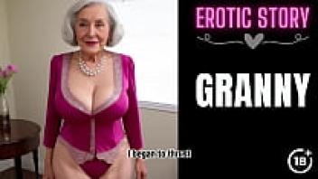 Granny story using my hot step grandma part 1 sleazy grandma