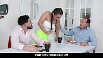 Stepbrother pranks step sister on april fools fucked up family daughter sister