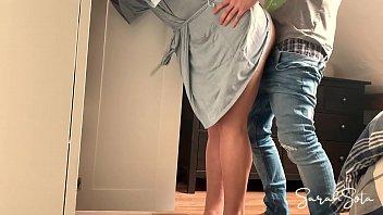 Innocent girlfriend fucked from behind she moans and enjoys it blonde girlfriend