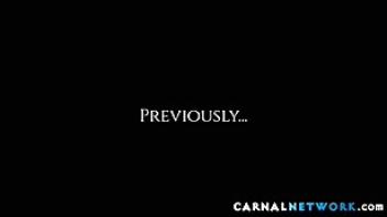 The master ran his hard and raw dick over clayton foster ass cheeks before plunging it inside him begging master