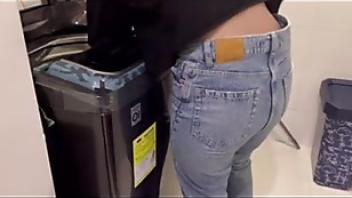 I fuck my stepsister in the laundry room buddy stepsister