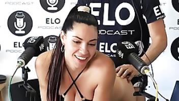 Ornella tarchini goes through the spicy room of elo podcast girls podcast