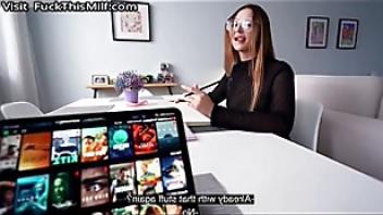 Nerdy teen stepsis gets a facial instead of help with homeworkjrrox busty nerdy