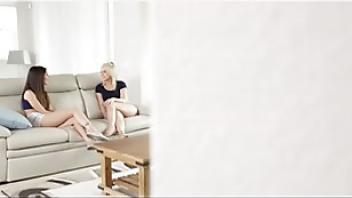 Stepsisters bff says i dare you to get stepbrother to show us his dickygtl invite stepbrother