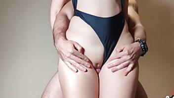 Asian stepsister gets mad for not getting attention and gets creampied accidentally creampied