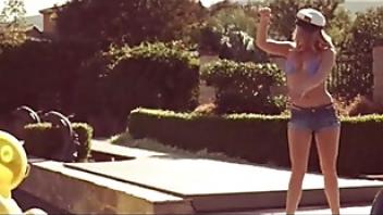 Girl creampied by her friend step dad close friend