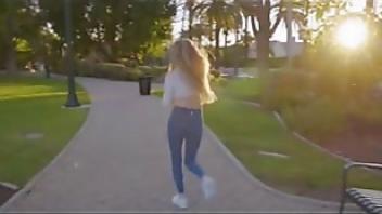 I was almost caught doing morning exercises4xay tricked morning