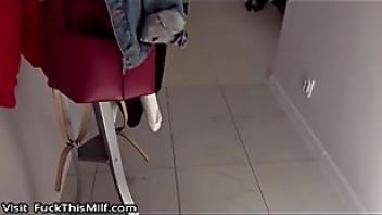 She fucked an electrician while her husband was picking out milk in the mall xfjit cuckold fucked