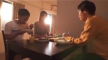 The busty stepmom and her stepsonsmggase9n playfellow stepmom