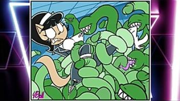 Beware with the monster scene monster