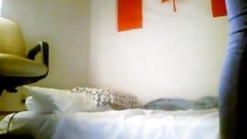 Teen fwb hardcore loud sex hidden cam creampie discovers hidden