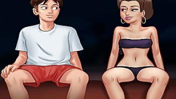 Summertimesaga girls passionate kisses on the beach 87 penetration beach