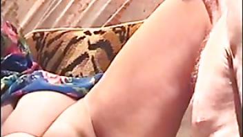 Licling her pussy creampie pussy