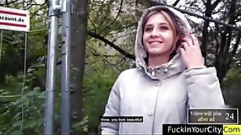 Brunette with hairy pussy climbed on a guys dick after a blowjob farmer hairy