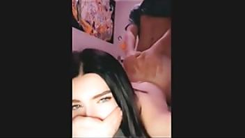 College teen snaps fuck and gets dicked down with parents in the next room facial usa norsk snapchat busty college