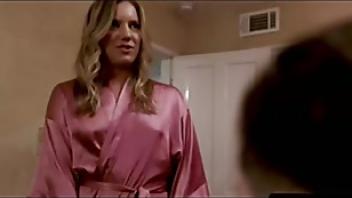 Seductive milf shares bed and pussy with stepsonvguz woods shares