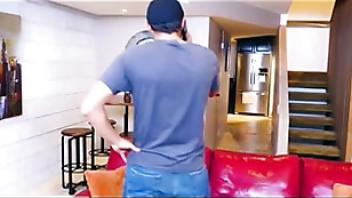 He thought he was home alone really thought