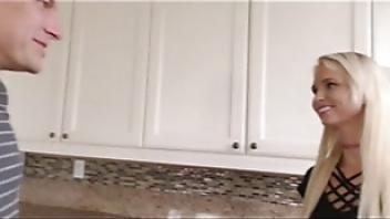 Big dick stepbrother pounds his huge tit blonde stepsisterbonf husbands stepbrother