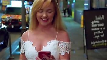 Blond cutie tourist finds bbc in the big city1 sheron finds