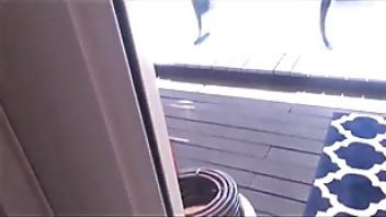 Big breasted milf catches friend spyingym2npqzk spycam catches