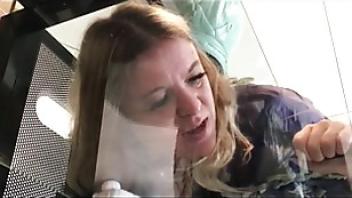 Stepmom gets stuck while sneaking out and fucks stepson to get freeou3icsvc impregnates stepmom