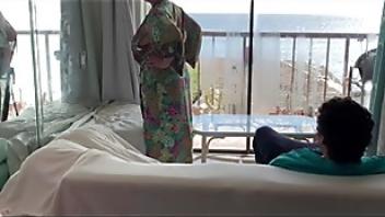 Stayed home with sex hungry stepmomttvls pissed hungry