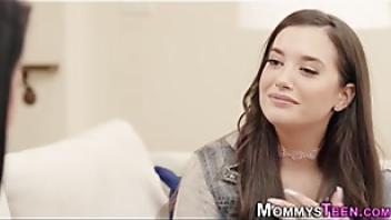 Pretty teen gets oral and licks pissing pretty