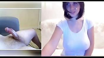 Big boobs cam cutie opens her mouth for a huge load krista mouth