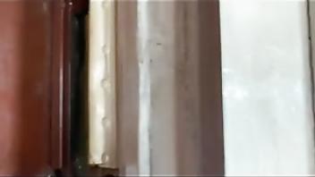 Added viagra to the tea and aroused the courier fucked on the kitchen table anna balij0icjmbm massage table