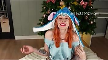 In her cartoon character costume girlfriend delivers a mind blowing blowjob idgta7x nature blowing