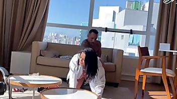 I just went to take a break and the naughty girl didn amp 039 t let me and fell on his dick summer break