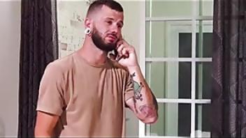 My bi husband is so horny when we have sex with his friendmidko cuckold husband