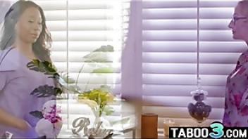 Lesbian ebony masseus mocha menage releaves a milfs crystal clark stress extreme lesbian