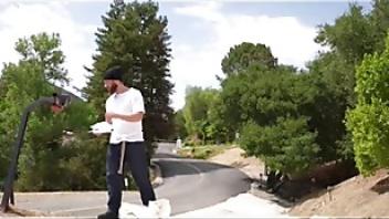 Busty teen welcomes him homesz4fn stepsis welcomes