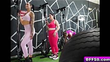 Joey have some fun with the bffs before giving them what they want brunette giving