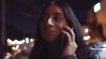 Panked ebony and his girlfriend with big boobs fucking on the bedz2nkqutz massive boobs