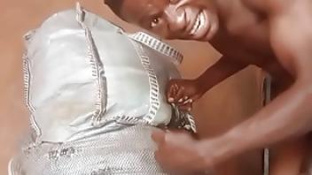 Cum like village man doggy village