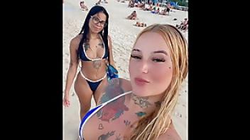 After the beach in copacabana i took a shower with my friend and we made out in the shower golden shower